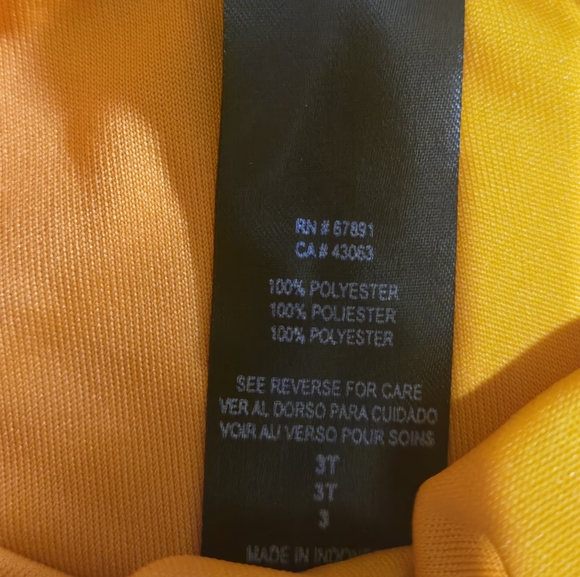 Volunteers Kids Matching Set - Orange and Gray - Picture 9 of 10